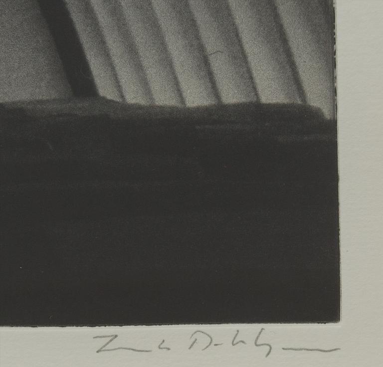 JACOB DAHLGREN, diptyk, fotopolymer, signerade och numrerade 15/17.