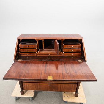 Writing desk around 1900 Empire style.