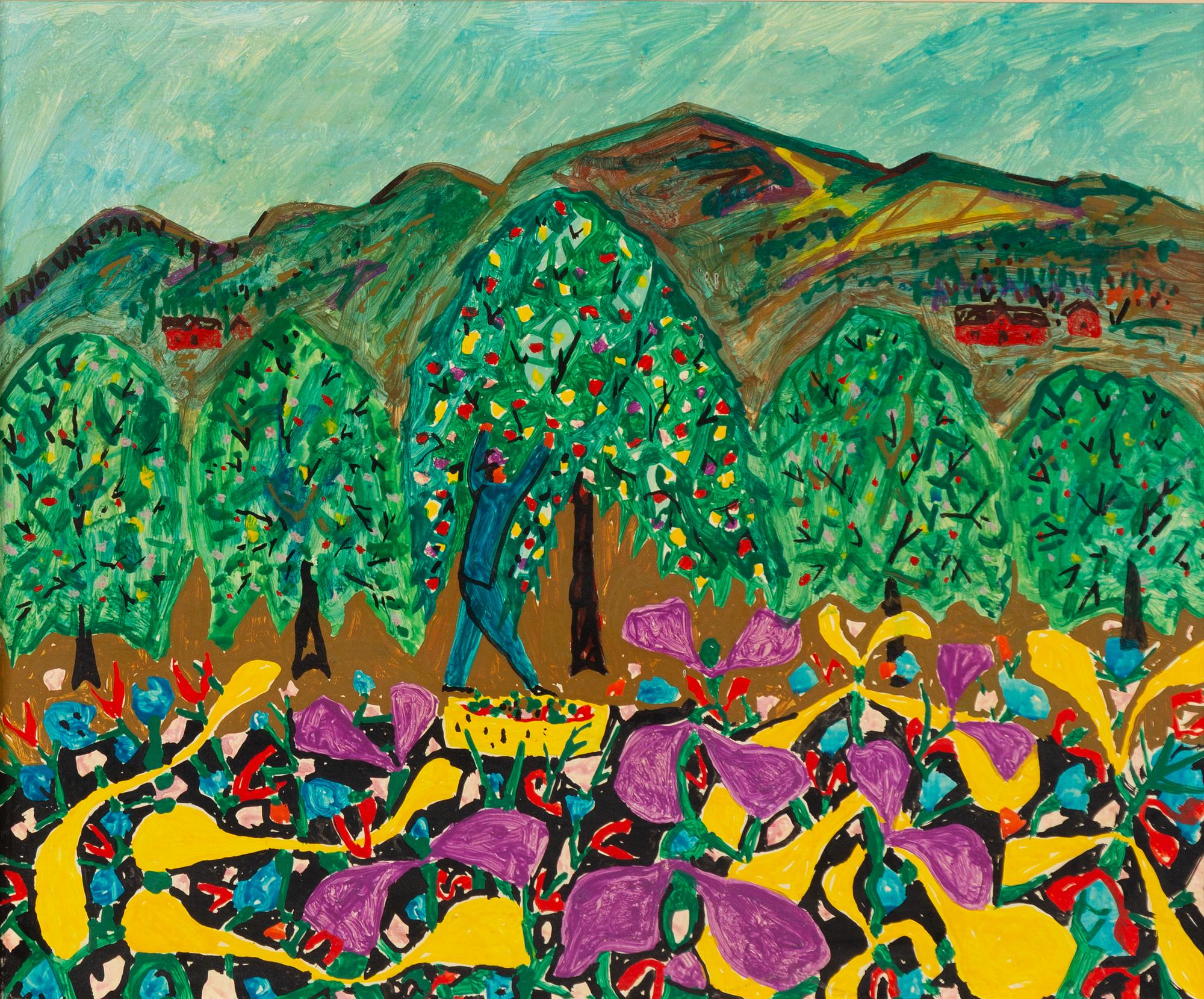 Uno Vallman, "Fruktplockare Kivik".