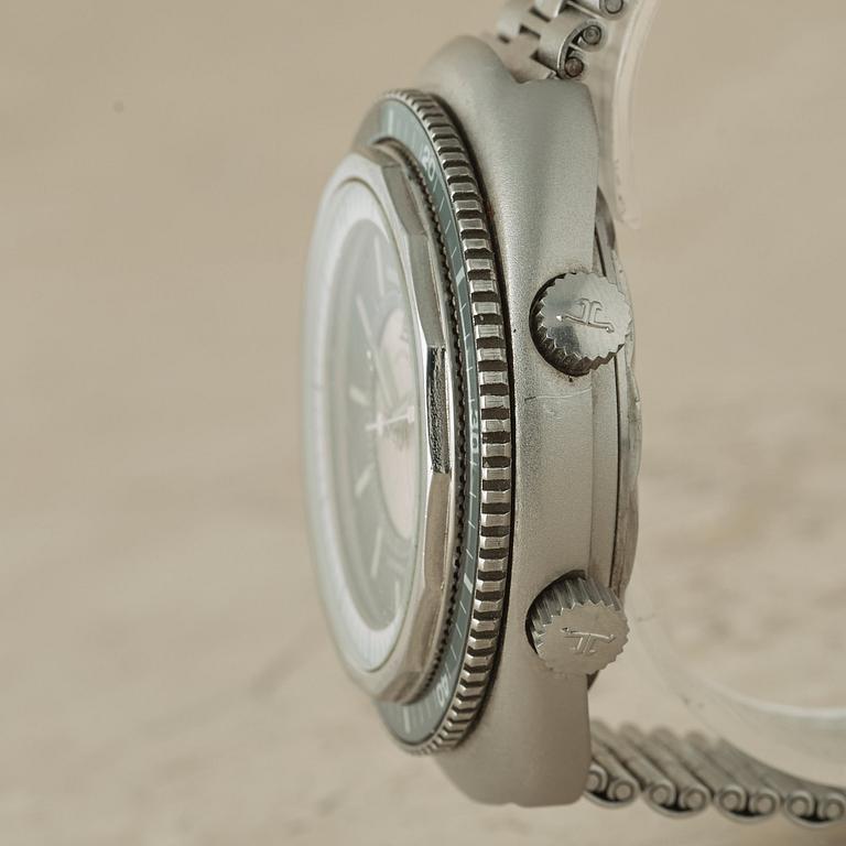 JAEGER-LECOULTRE, Memovox GT, Polaris II, "Grey edition", wristwatch, 42 x 49,5 mm.