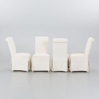 MATBORD samt 4 STOLAR, modern tillverkning.
