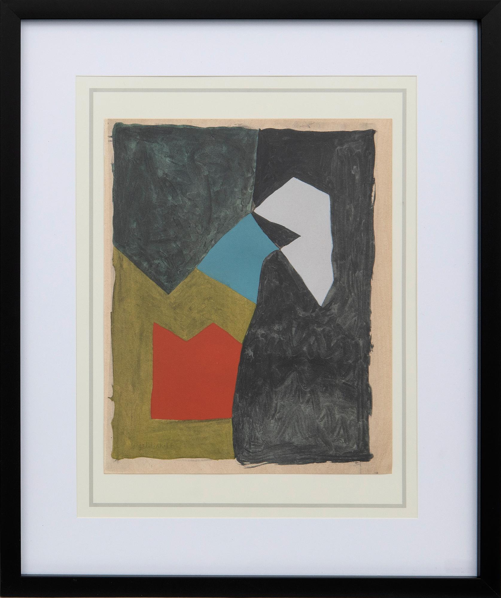 Serge Poliakoff, efter, utan titel.