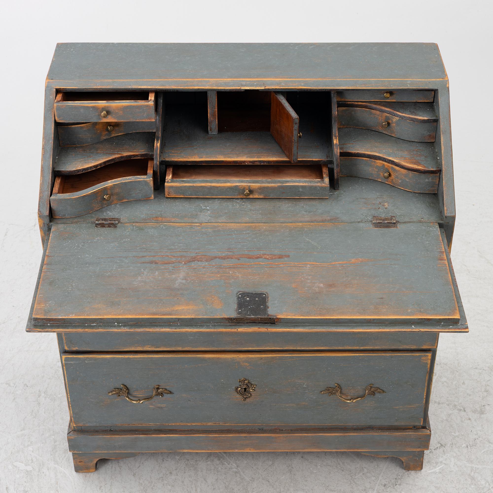 Writing desk, 19th century.