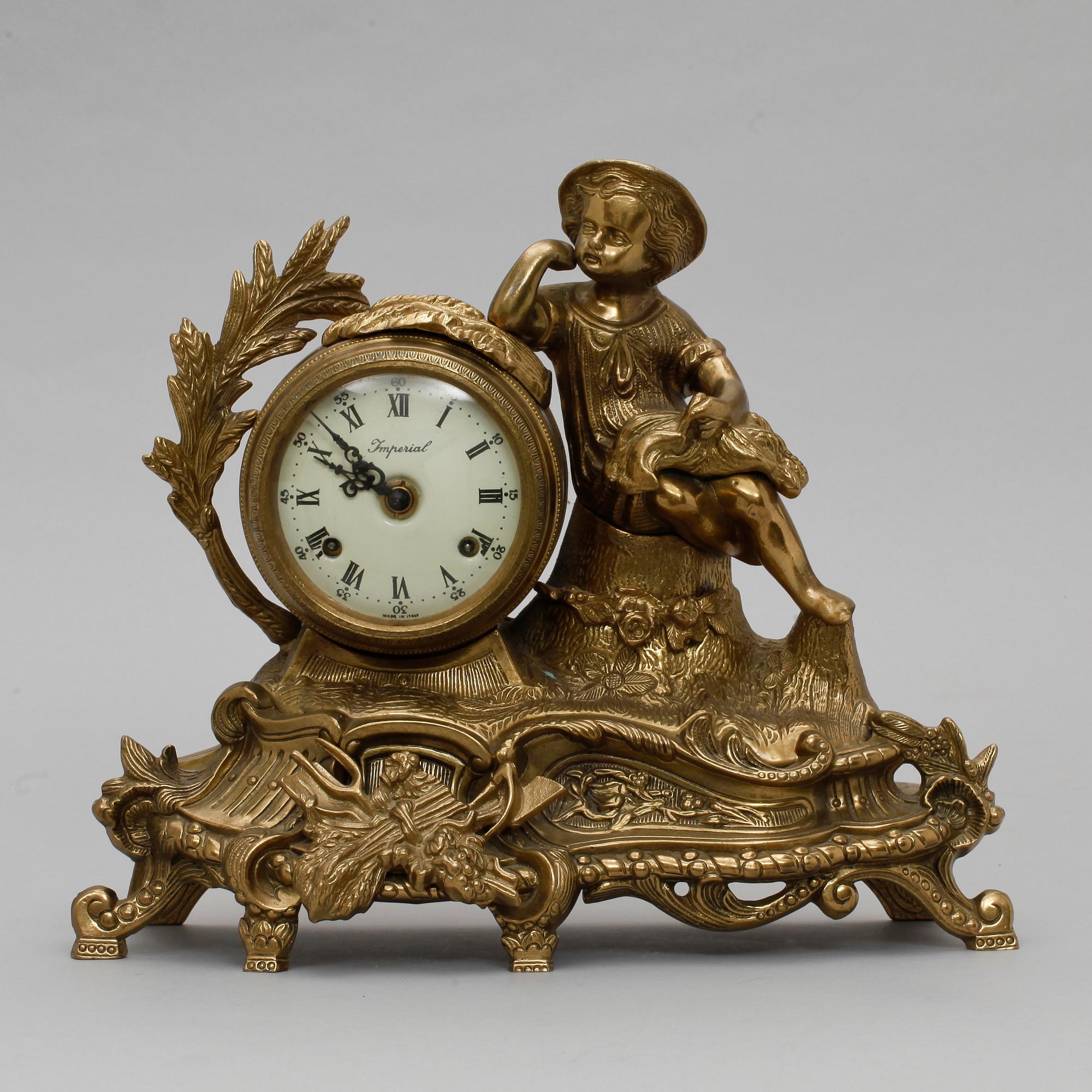 BORDSPENDYL, nyrokoko, omkr 1900.