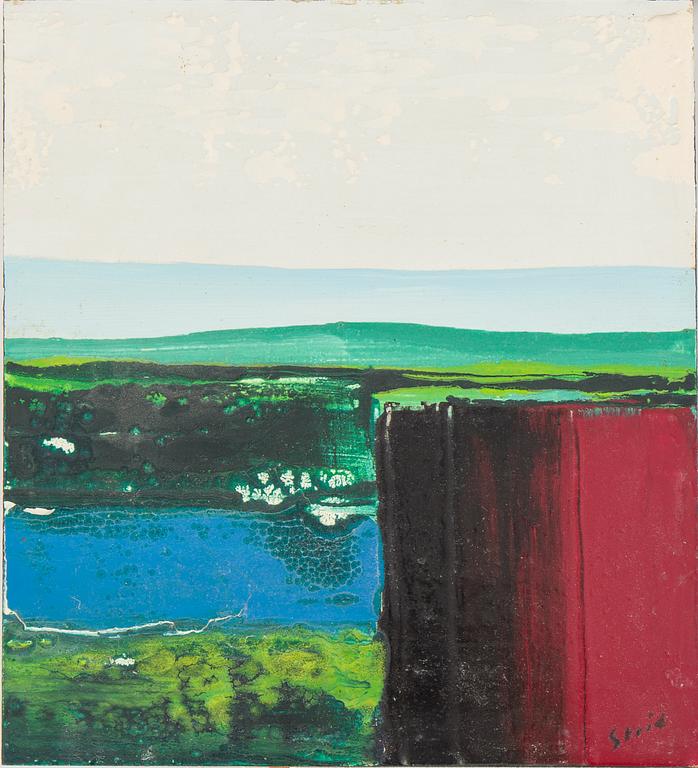 HARDY STRID, 2 st, epoxiemalj, signerade.