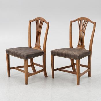 Chairs, a pair, England, circa 1800.