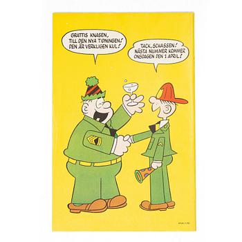Comic book, “Knasen”, No. 1, 1970.