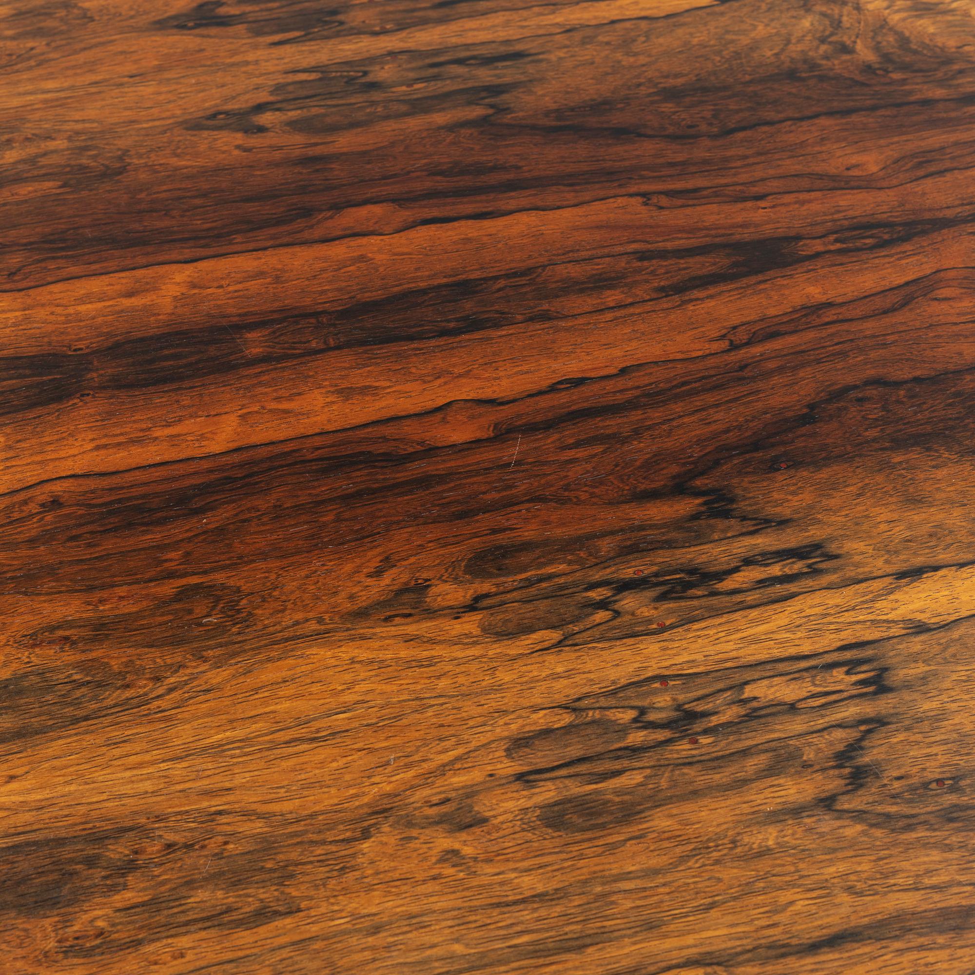 Poul Hundevad & Kai Winding, stolar 4 st, Hundevad & Co, Danmark, 1960-tal. Matbord, Danmark, 1960-tal.