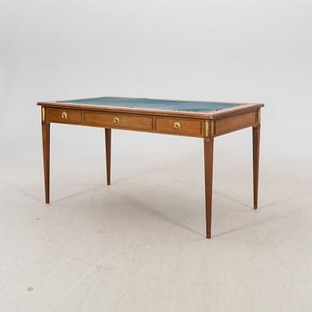 A late Gustavian style mahogany desk first half of the 20th century.