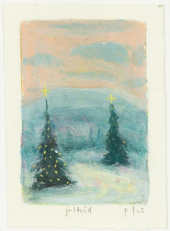 Peter Frie, "Julträd".