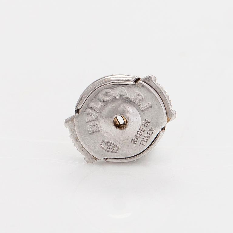Bulgari, örhängen, "Lucea", 18K vitguld och briljantslipade diamanter.