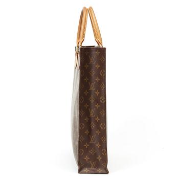 A monogram canvas handbag by Louis Vuitton, "Sac Plat".