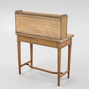 A Louis XVI-Style Ladies' Writing Desk, 'Bonheur du Jour', late 19th Century.