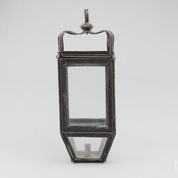 LANTERN, plate, 18th century.