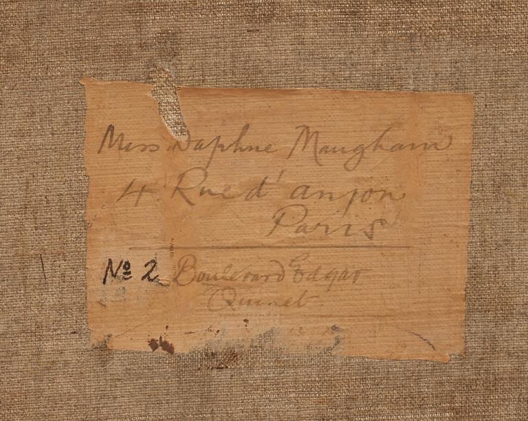 DAFNE MAUGHAN, olja på duk. Signerad.