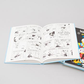 The complete Carl Barks Disney library of 30 volumes published by Another Rainbow, Arizona in the 1980s.