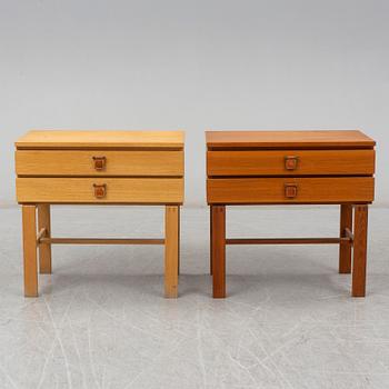 Two 1950/60s bedside tables from Fröseke Nybrofabriken.