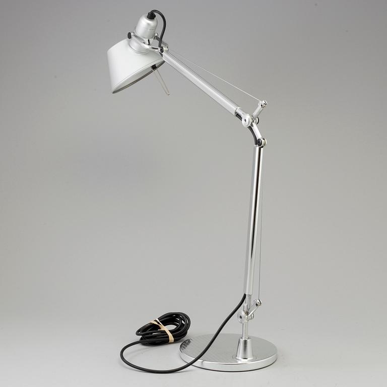 A 'Tolomeo Mini' table light by Michele De Lucchi and Giancarlo Fassina, Artemide, Italy.