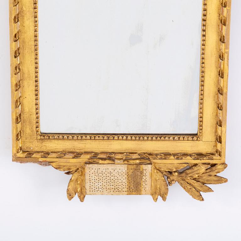 A Gustavian mirror by Johan Åkerblad 1788.