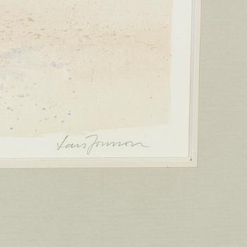 Lars Jonsson, färglitografi, signerad 211/250.