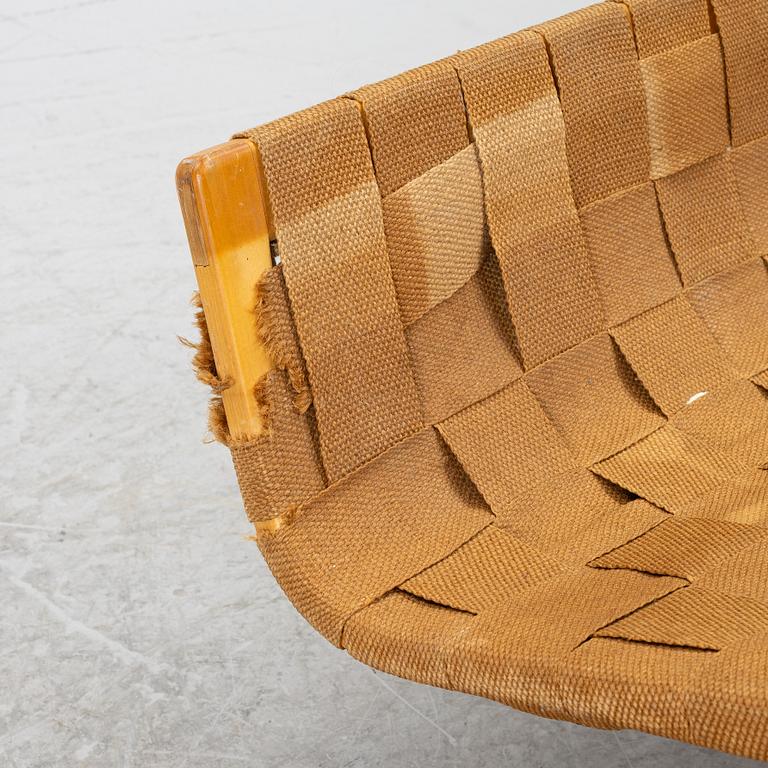 Bruno Mathsson, a 'Pernilla 3' lounge chair, Karl Andersson, 1960s.