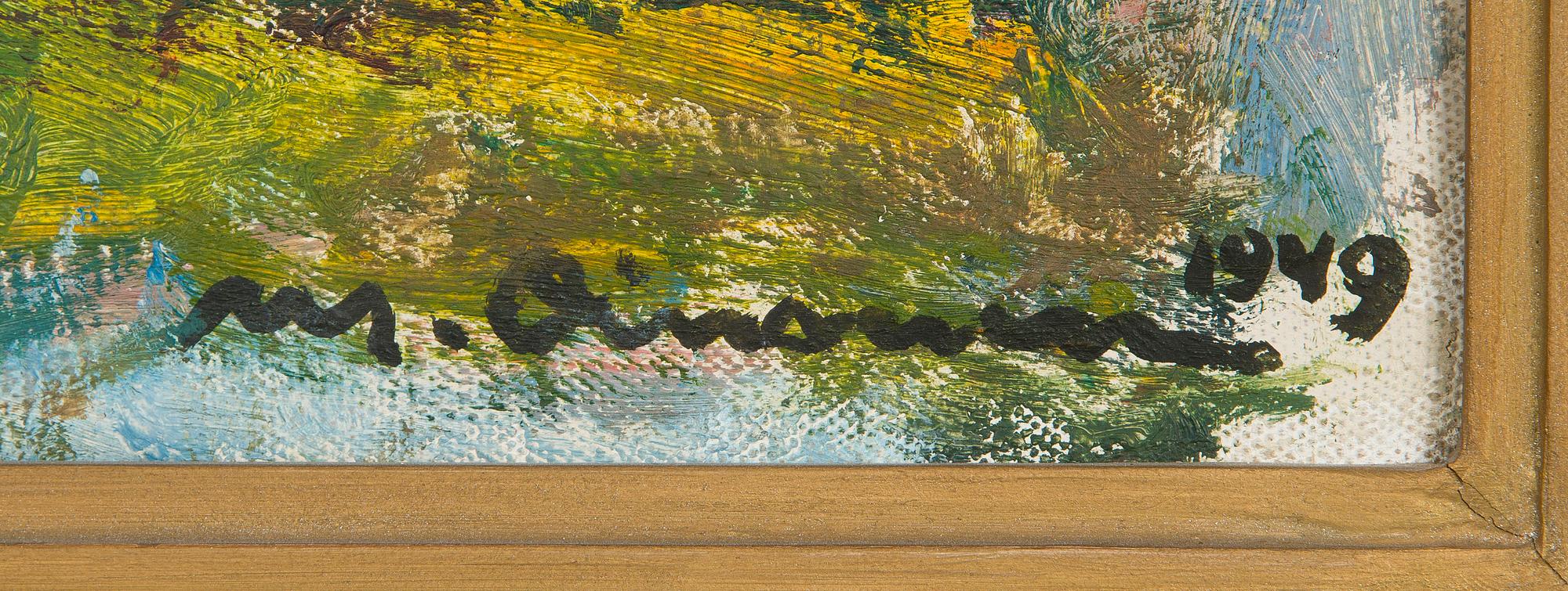 Mikko Oinonen, Talo joen varrella.