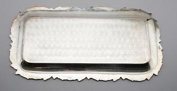 BRICKOR, 2 st, nysilver, 1900-tal.