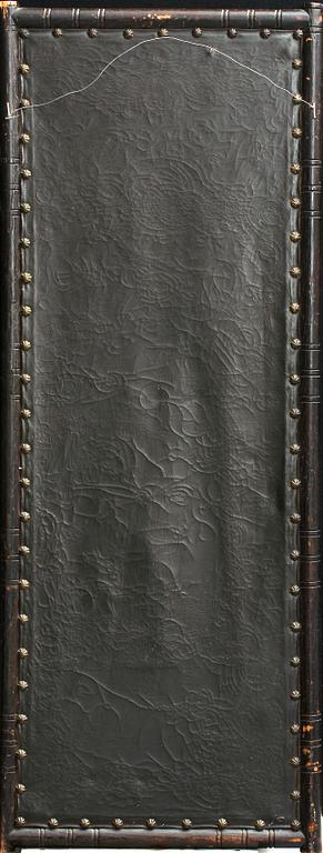 GYLLENLÄDER, 3 st. 1700-tal. Nordeuropa.