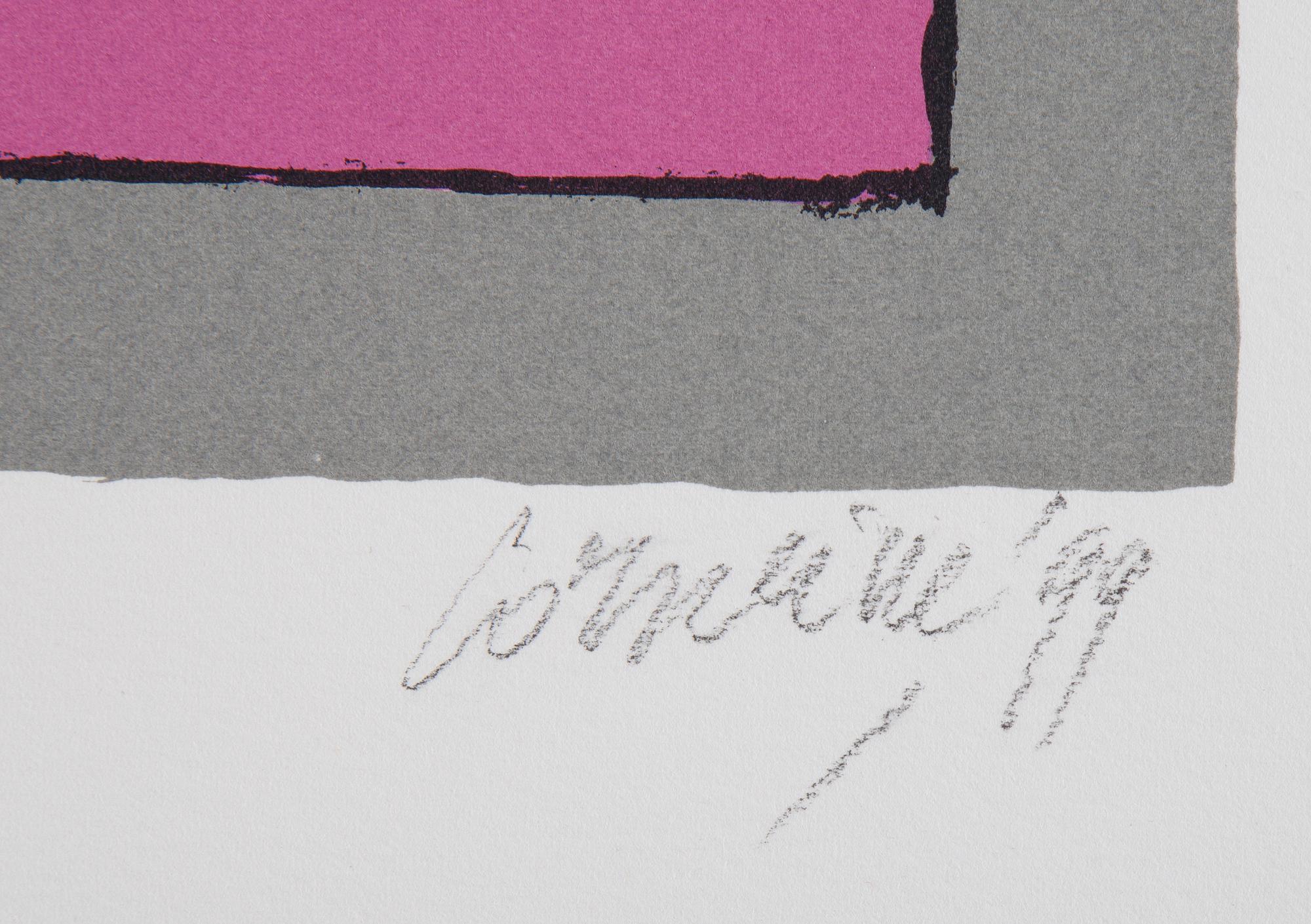 Beverloo Corneille, silkscreen in colours, 1999, signed I/XXX.