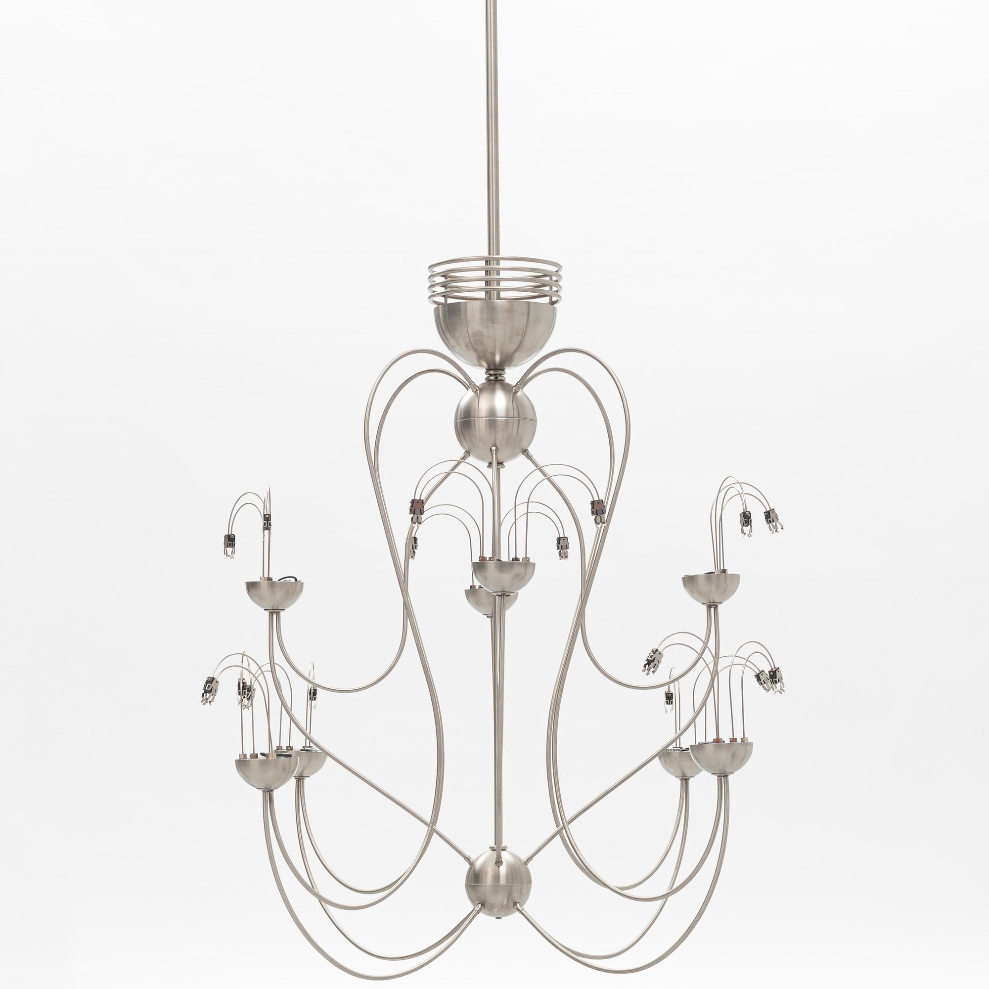 Nicolas Thomkins, a 'La Fontaine' ceiling light, Gunther Lambert, Germany.