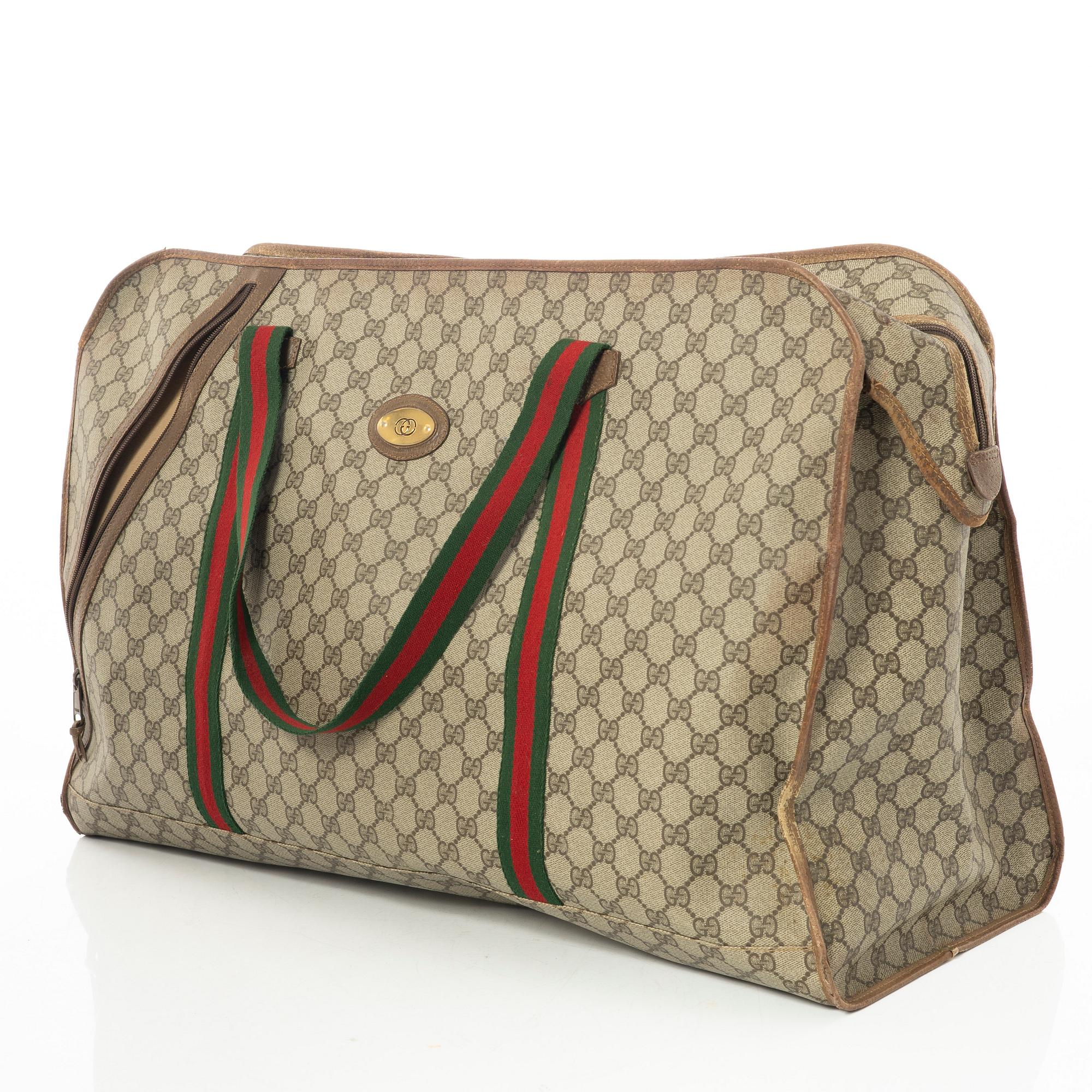 Gucci, weekend bag/ tennis bag, vintage.