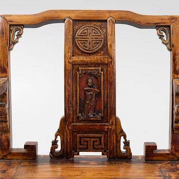 A Chinese chair, around the year 1900.