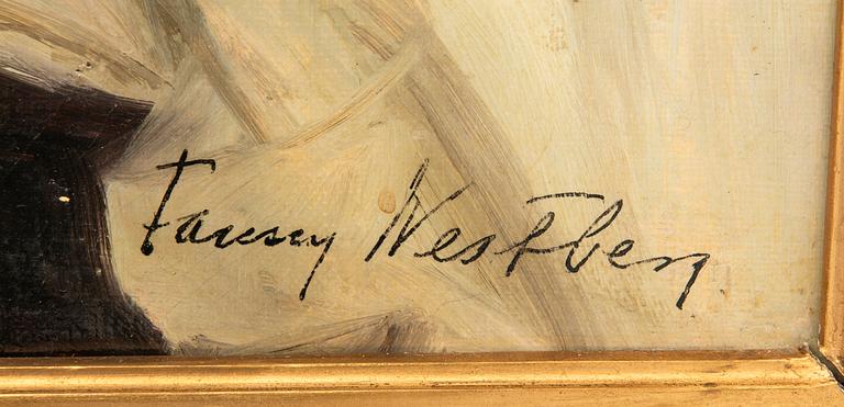 Fanny Westberg-Pietzsch, Porträtt av dalkulla i Rättviksdräkt.