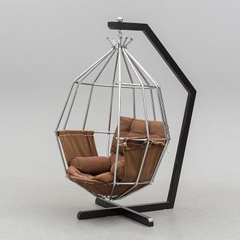 IB ARBERG, fåtölj, "Papegojan", Ibar Design AB, Jönköping, formgiven 1970-71.