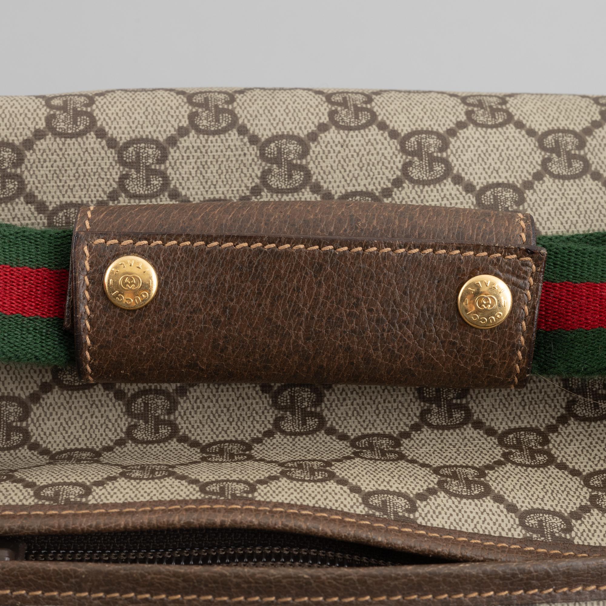 Gucci, suitcase, vintage.