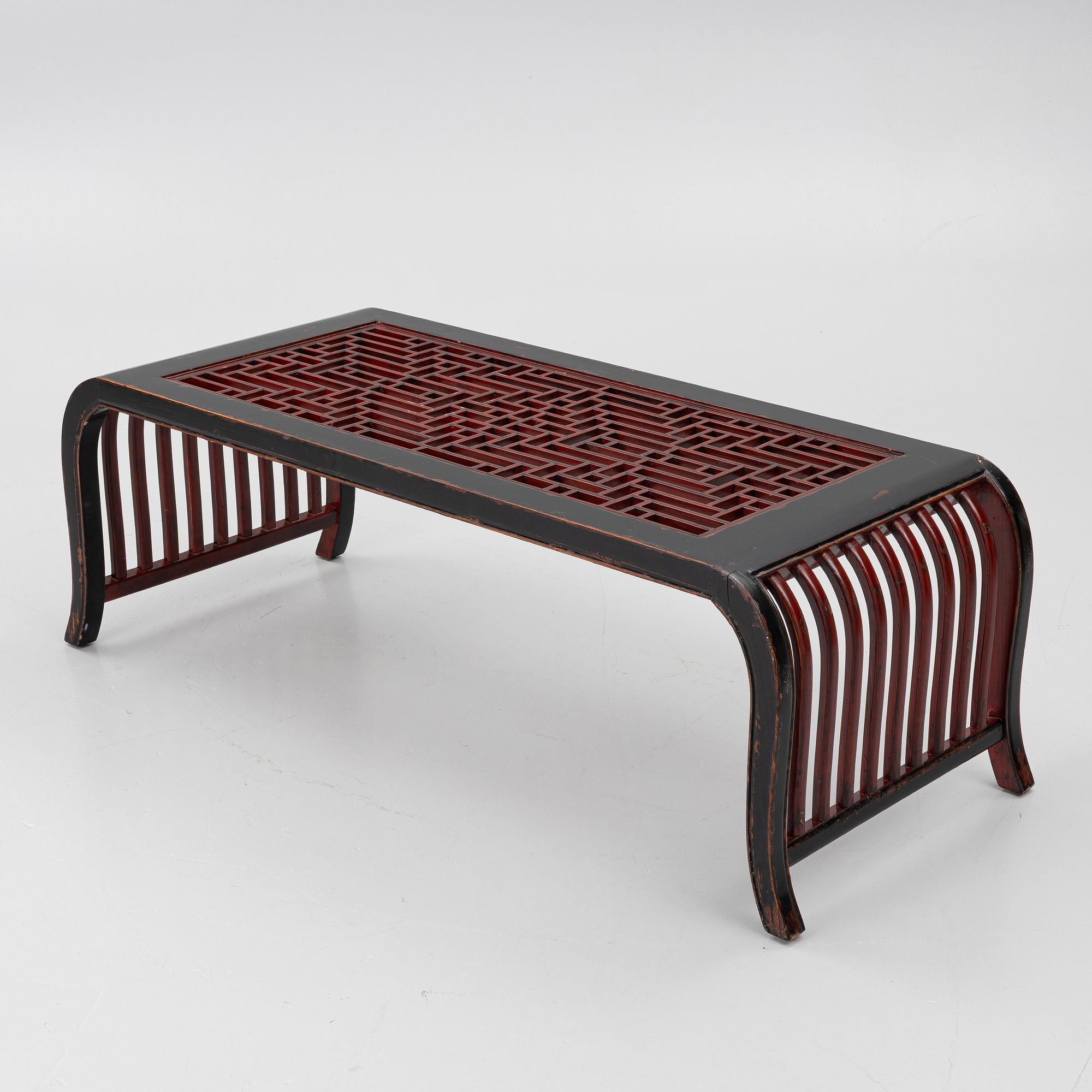 Coffee table, China.