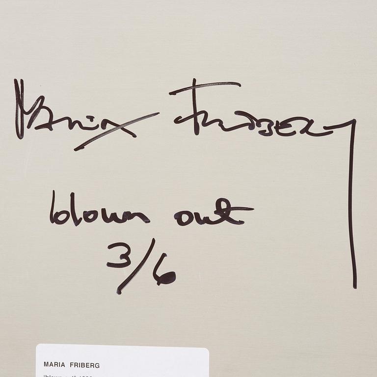 Maria Friberg, "Blown Out",1999.