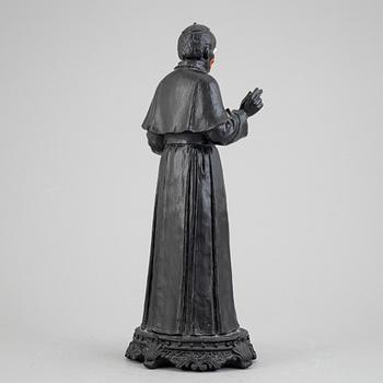 Makode Linde, sculpture painted plastic signed.