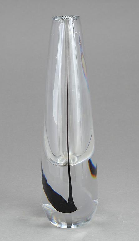 VAS, glas, Vicke Lindstrand, Kosta, 1950-60-tal. Modellen formgiven omkring 1956.