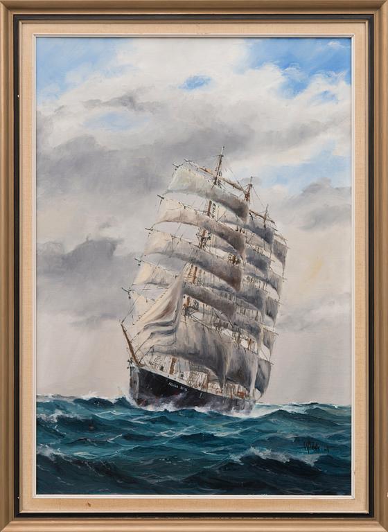 HÅKAN SJÖSTRÖM, oil on canvas, signed and dated -64.
