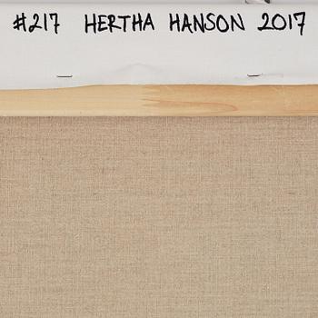 Hertha Hanson, "#217".