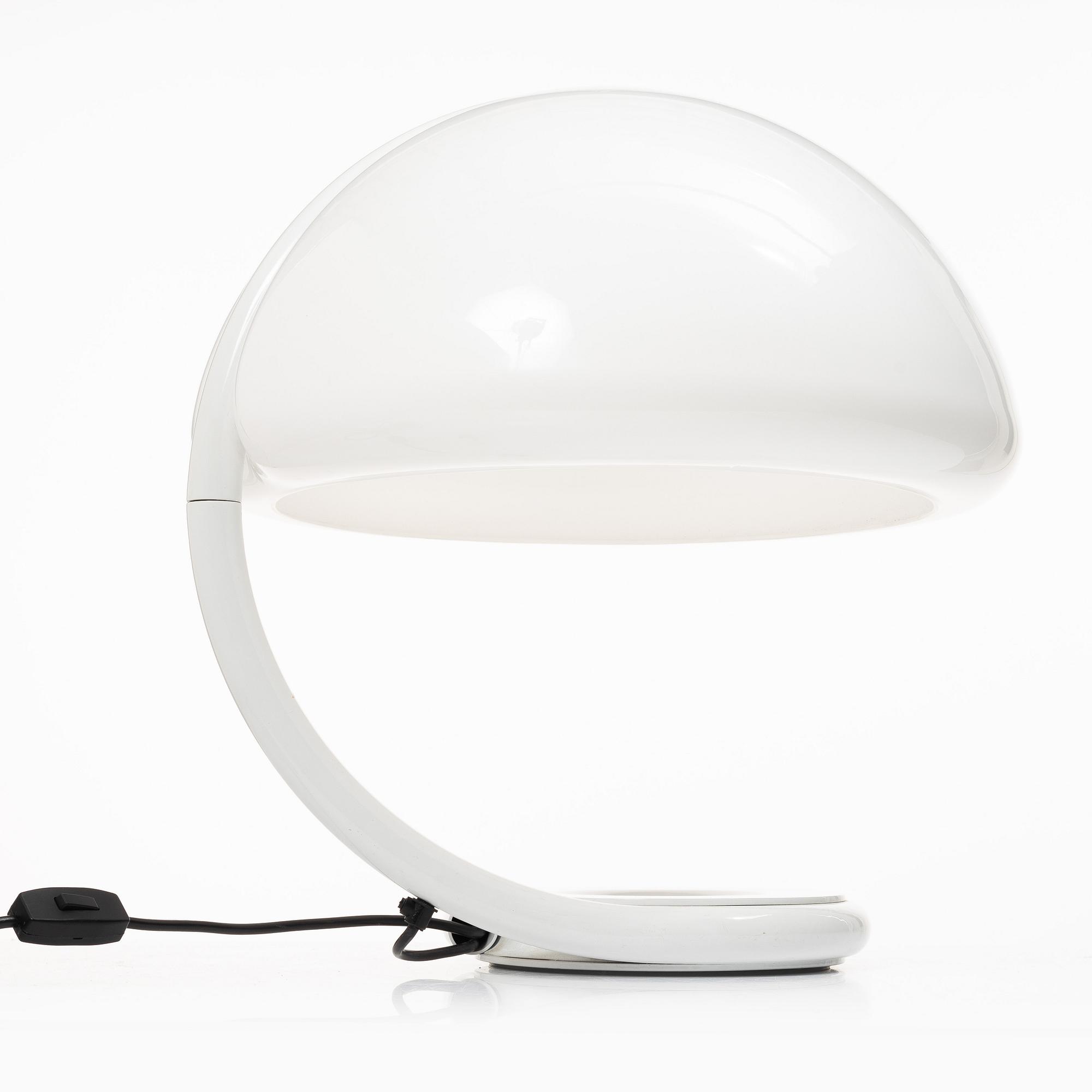 Elio Martinelli, bordslampa. "Serpente 599", Martinelli Luce, Italien.