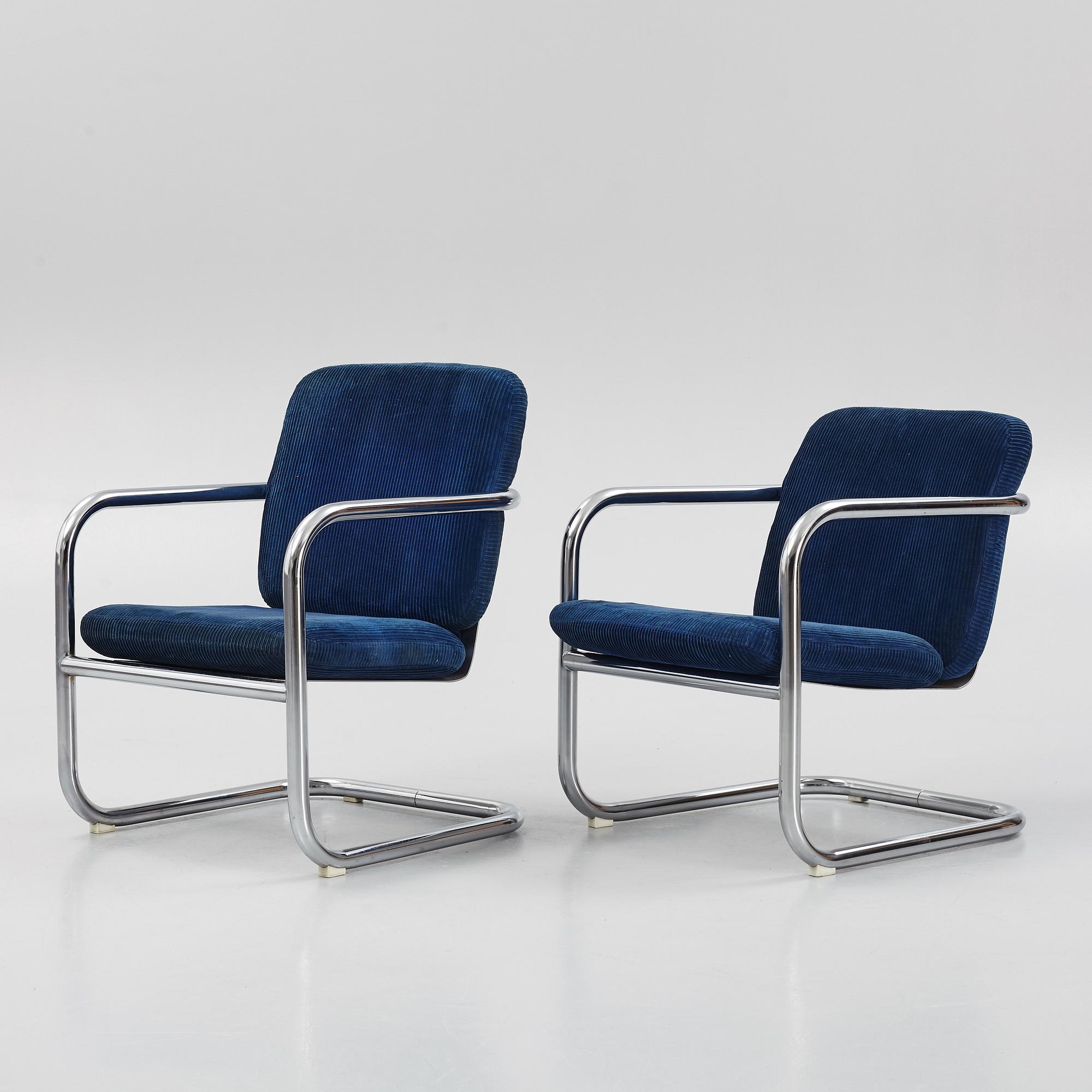 Börge Lindau & Bo Lagerkrantz, a pair of model S70, 1970s.