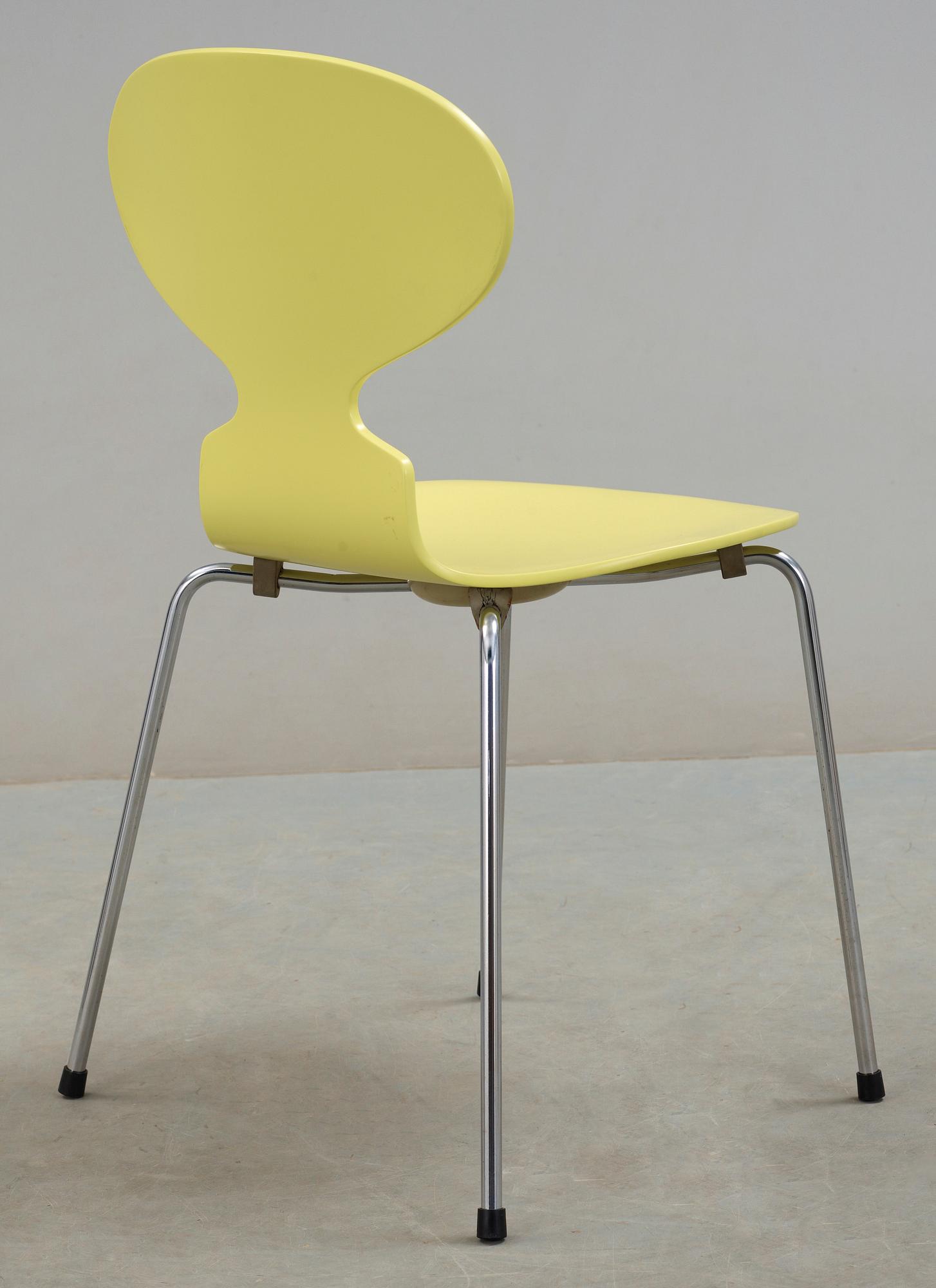 STOL, "Myran", Arne Jacobsen för Fritz Hansen, daterad 1993.
