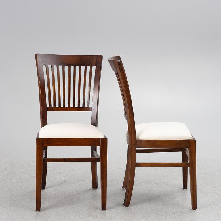 Six chairs, France, late 20th century/21st century.