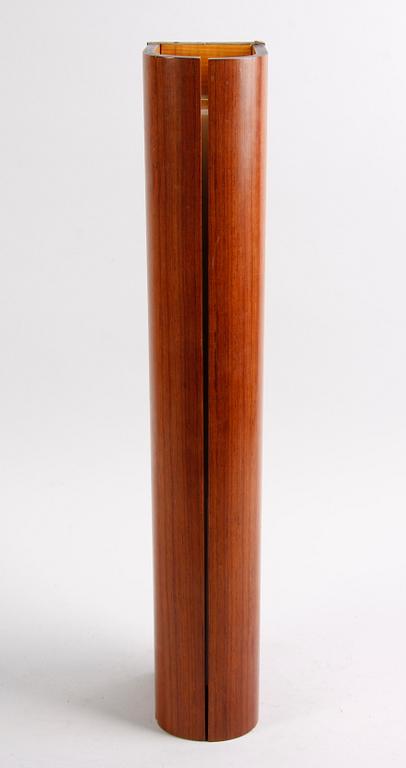 VÄGGLAMPETT, trä, Mjölby Intarsia, 1930-40-tal.