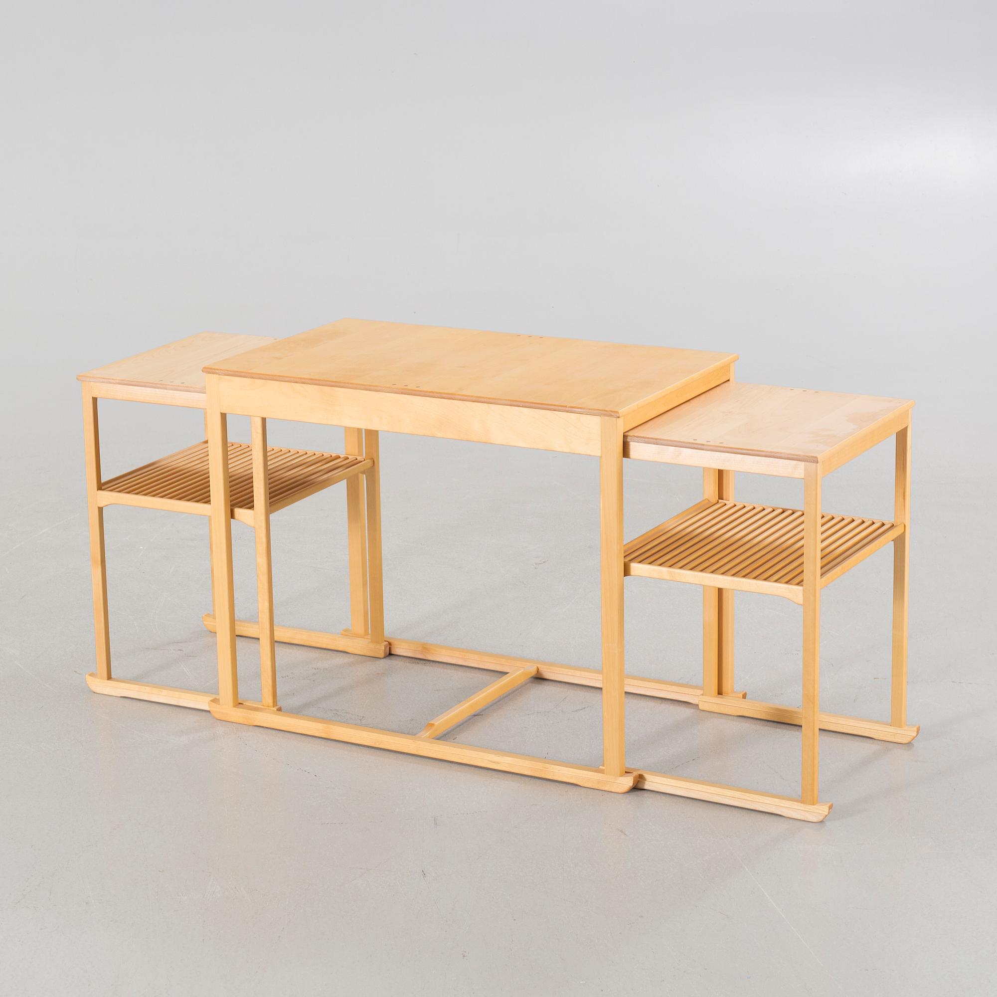 CARL MALMSTEN, satsbord, "Släden", Åfors Möbelfabrik, modell formgiven 1948.