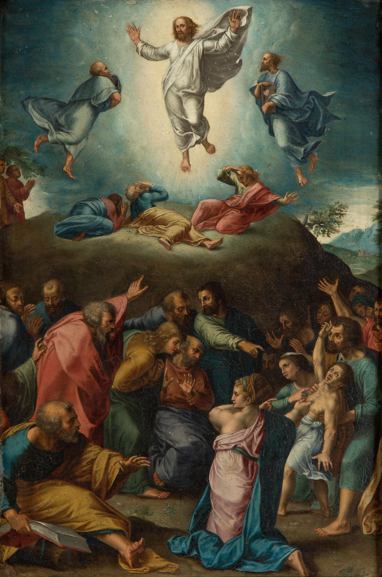Rafael Copy after, RAFAEL, copy after, oil on copper, 17th century.