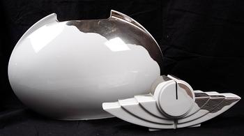 BORDSUR samt VAS, porslin, Rosenthal studio-linie.