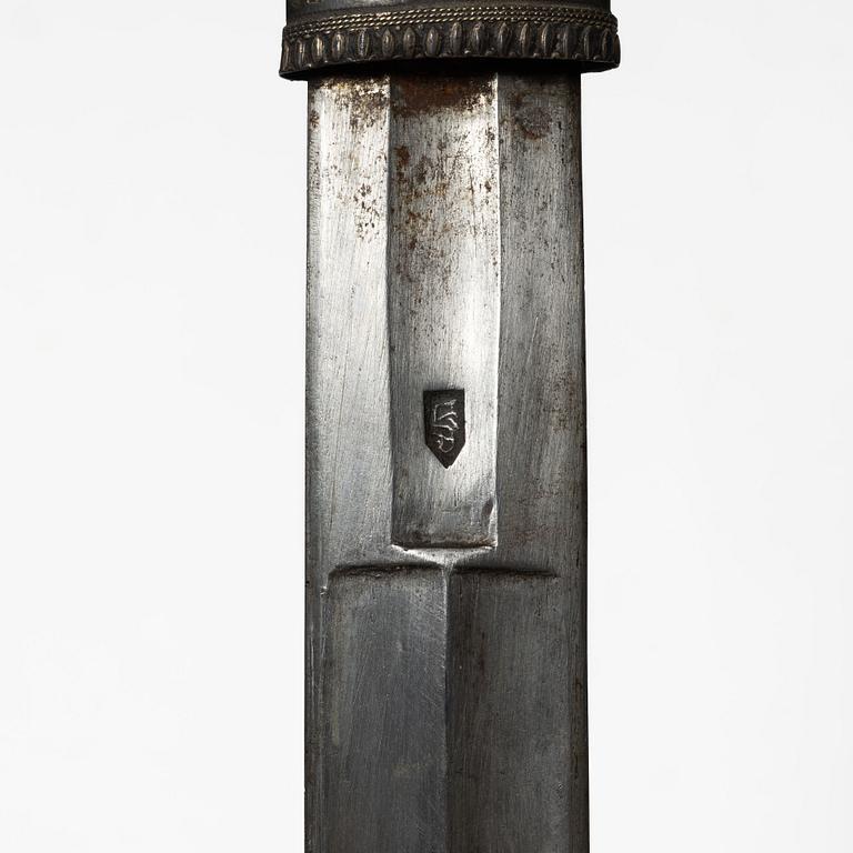 Kindjal, Caucasian, 19th century.